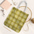 Yellow Hawaiian Quilt Tote Bag Hawaii Pineapple Monstera Palaka Motifs - Polynesian Pride