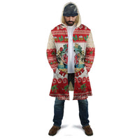 Mele Kalikimaka Hawaii Cloak Funny Beer-Loving Santa Hawaiian Tropical - Polynesian Pride