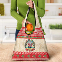 Mele Kalikimaka Hawaii Grocery Bag Funny Beer-Loving Santa Hawaiian Tropical - Polynesian Pride