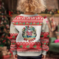 Mele Kalikimaka Hawaii Kid Ugly Christmas Sweater Funny Beer-Loving Santa Hawaiian Tropical - Polynesian Pride