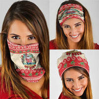 Mele Kalikimaka Hawaii Neck Gaiter Funny Beer-Loving Santa Hawaiian Tropical - Polynesian Pride