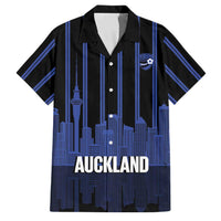 New Zealand Auckland Football Custom Family Matching Off Shoulder Maxi Dress and Hawaiian Shirt Go City of Sails Est 2025