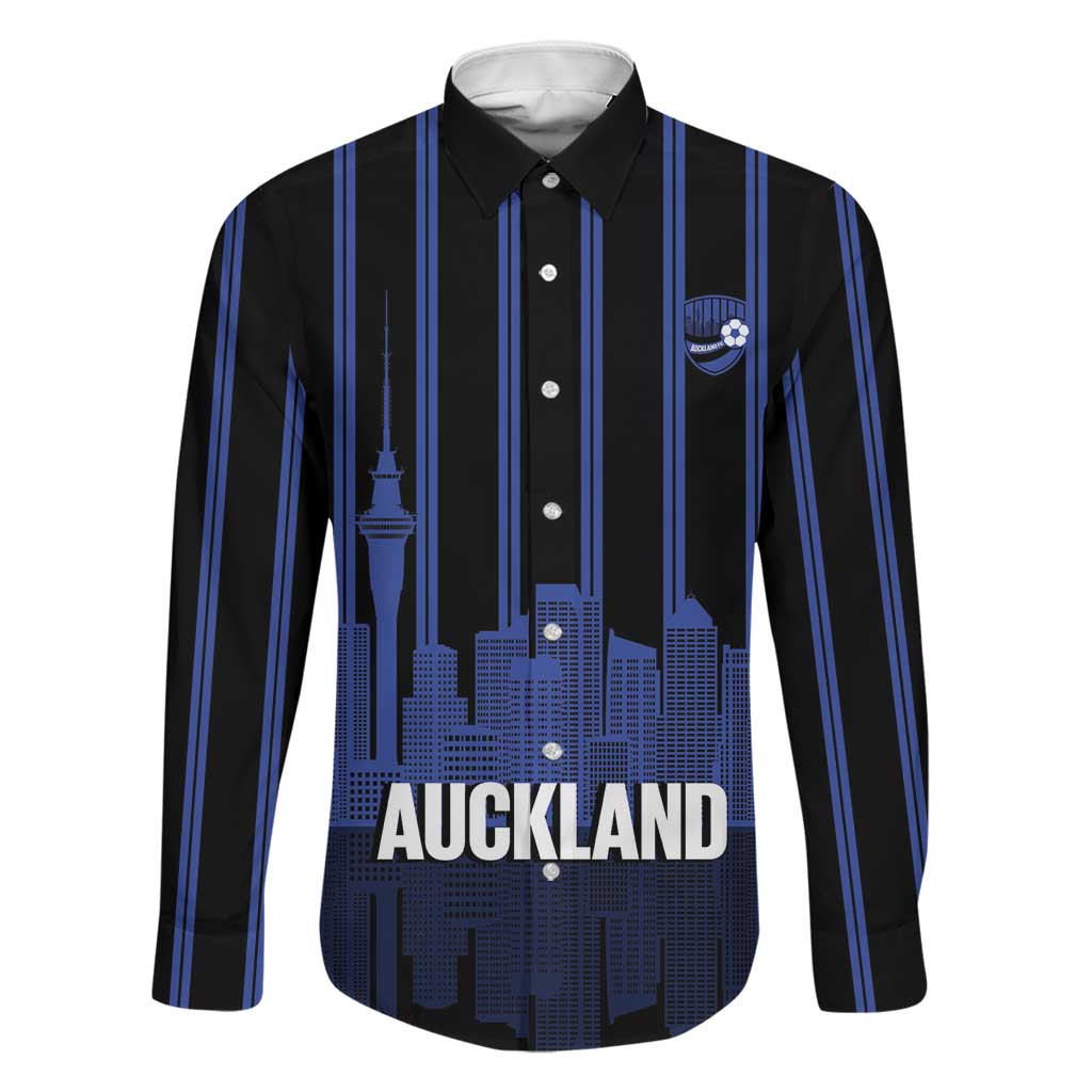 New Zealand Auckland Football Custom Family Matching Off Shoulder Maxi Dress and Hawaiian Shirt Go City of Sails Est 2025