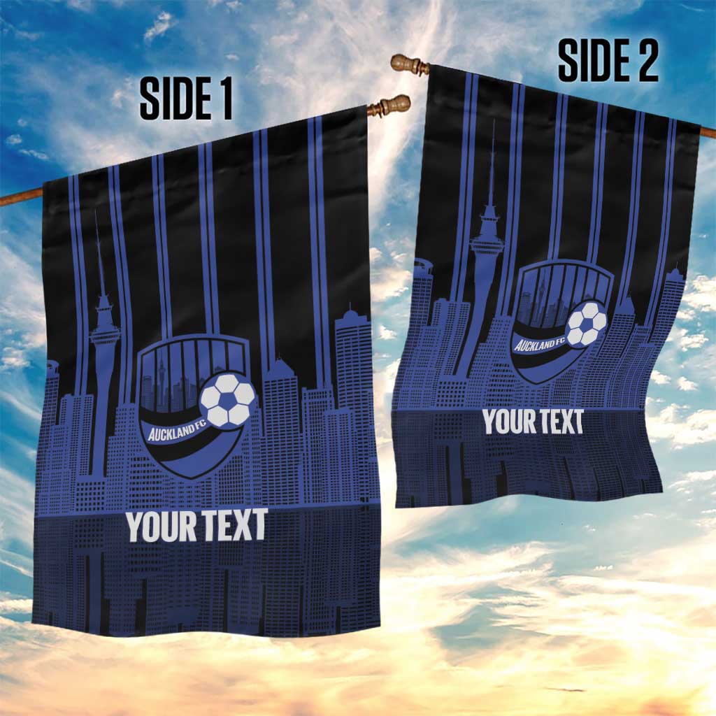 New Zealand Auckland Football Custom Garden Flag Go City of Sails Est 2025