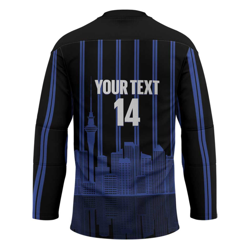 New Zealand Auckland Football Custom Hockey Jersey Go City of Sails Est 2025