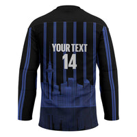 New Zealand Auckland Football Custom Hockey Jersey Go City of Sails Est 2025
