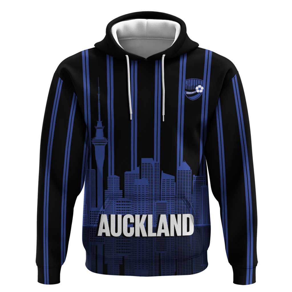 New Zealand Auckland Football Custom Hoodie Go City of Sails Est 2025