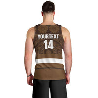 Bula Fiji Football Custom Men Tank Top One Vanua One Team Tapa Pattern