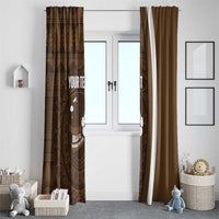 Bula Fiji Football Custom Window Curtain One Vanua One Team Tapa Pattern LT14 - Polynesian Pride