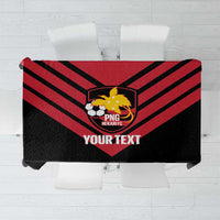 Hekari Papua New Guinea Football Custom Tablecloth Go PNG Red Army