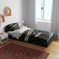 Kings Solomon Islands Football Custom Bedding Set Come On Solomons Polynesian Grunge Style