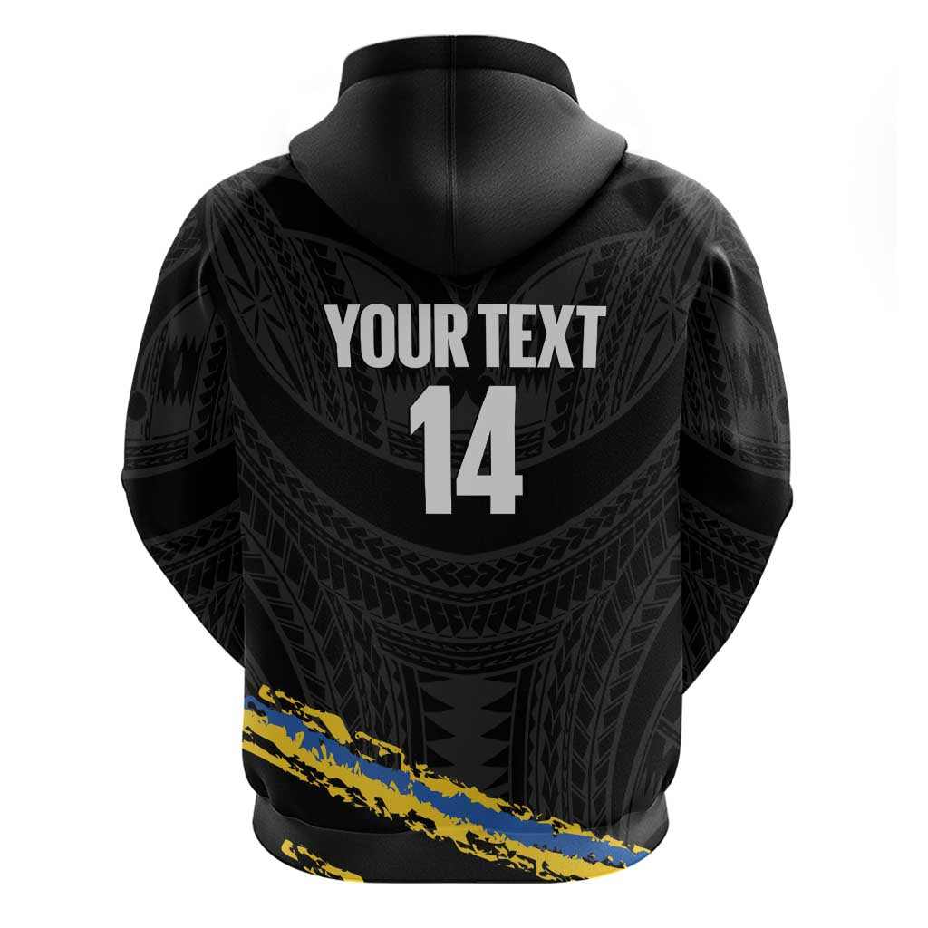 Kings Solomon Islands Football Custom Hoodie Come On Solomons Polynesian Grunge Style