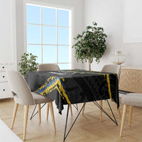 Kings Solomon Islands Football Custom Tablecloth Come On Solomons Polynesian Grunge Style