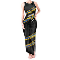 Kings Solomon Islands Football Custom Tank Maxi Dress Come On Solomons Polynesian Grunge Style