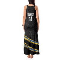 Kings Solomon Islands Football Custom Tank Maxi Dress Come On Solomons Polynesian Grunge Style