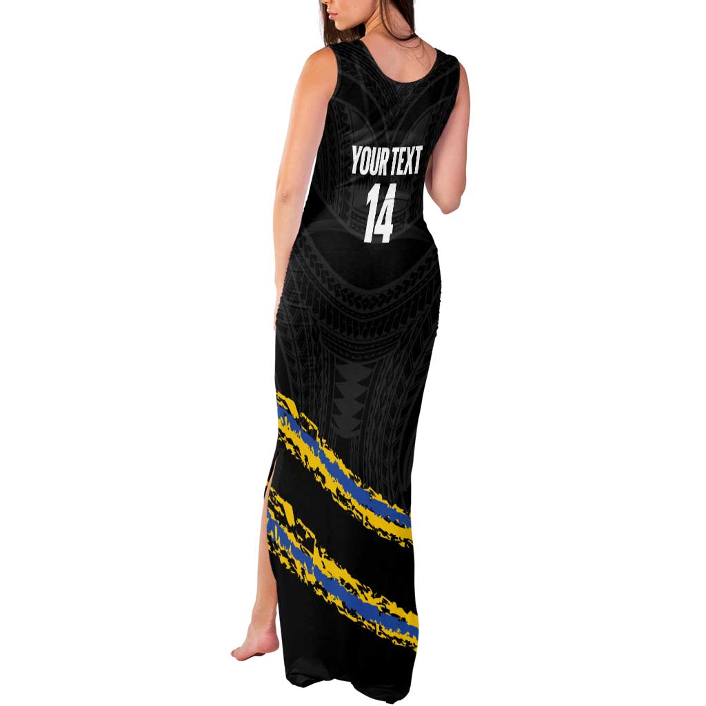 Kings Solomon Islands Football Custom Tank Maxi Dress Come On Solomons Polynesian Grunge Style