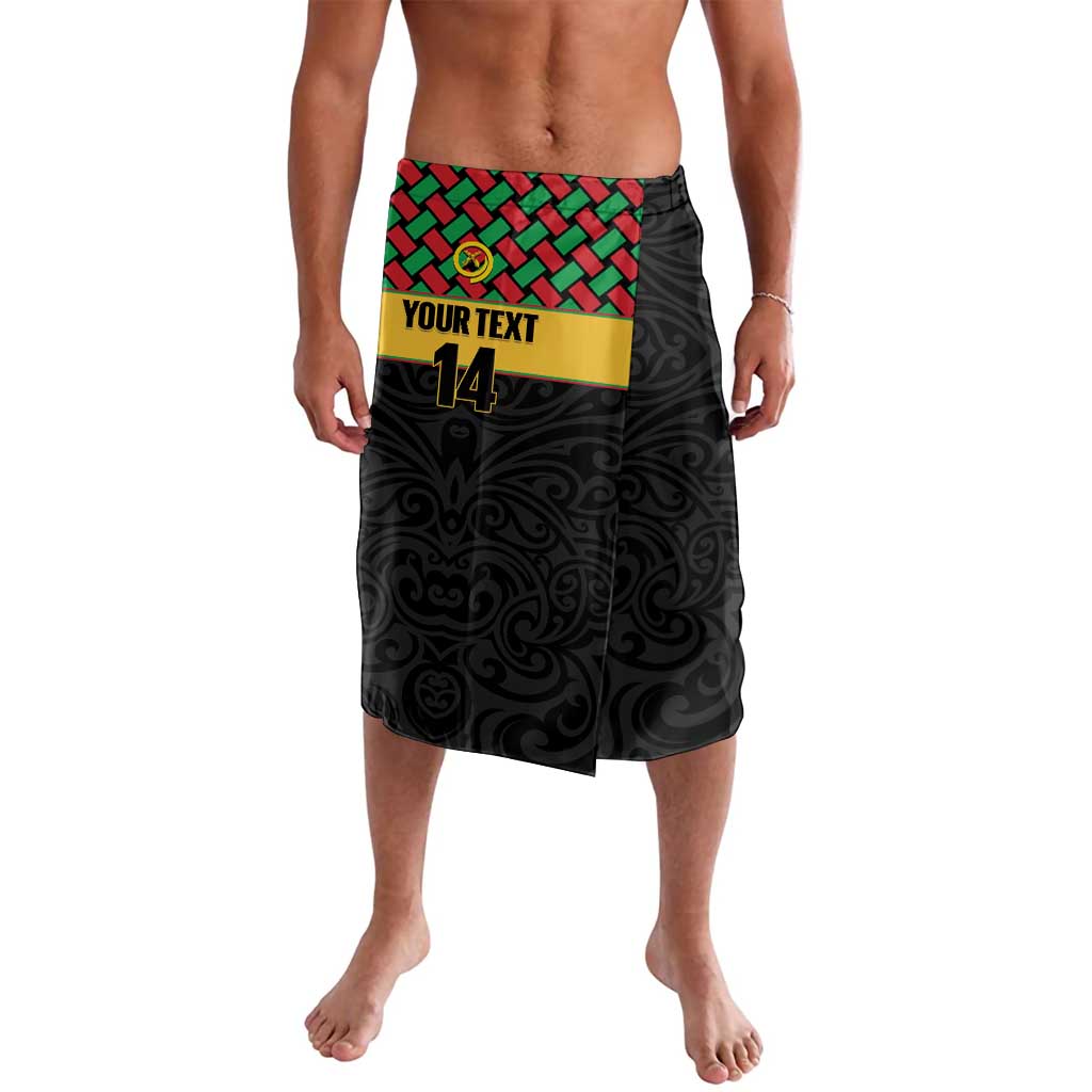 Vanuatu Football Custom Lavalava Go Chiefs Basket-weave Pattern