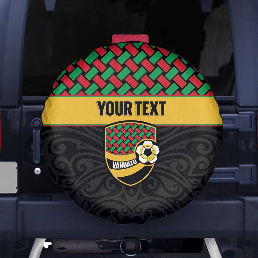 Vanuatu Football Custom Spare Tire Cover Go Chiefs Basket-weave Pattern