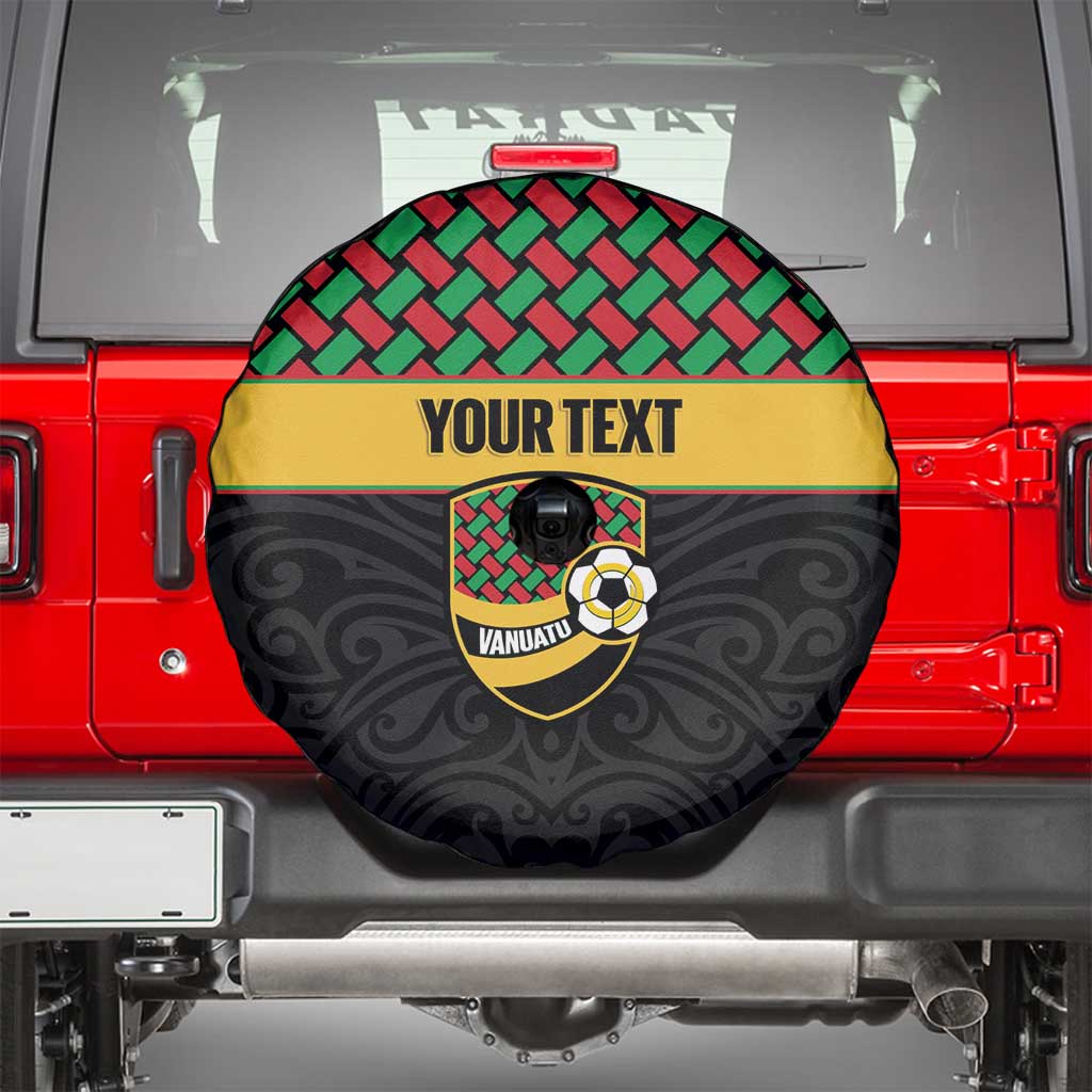 Vanuatu Football Custom Spare Tire Cover Go Chiefs Basket-weave Pattern