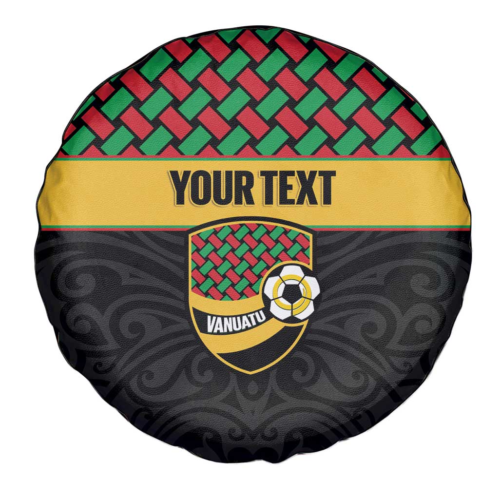 Vanuatu Football Custom Spare Tire Cover Go Chiefs Basket-weave Pattern