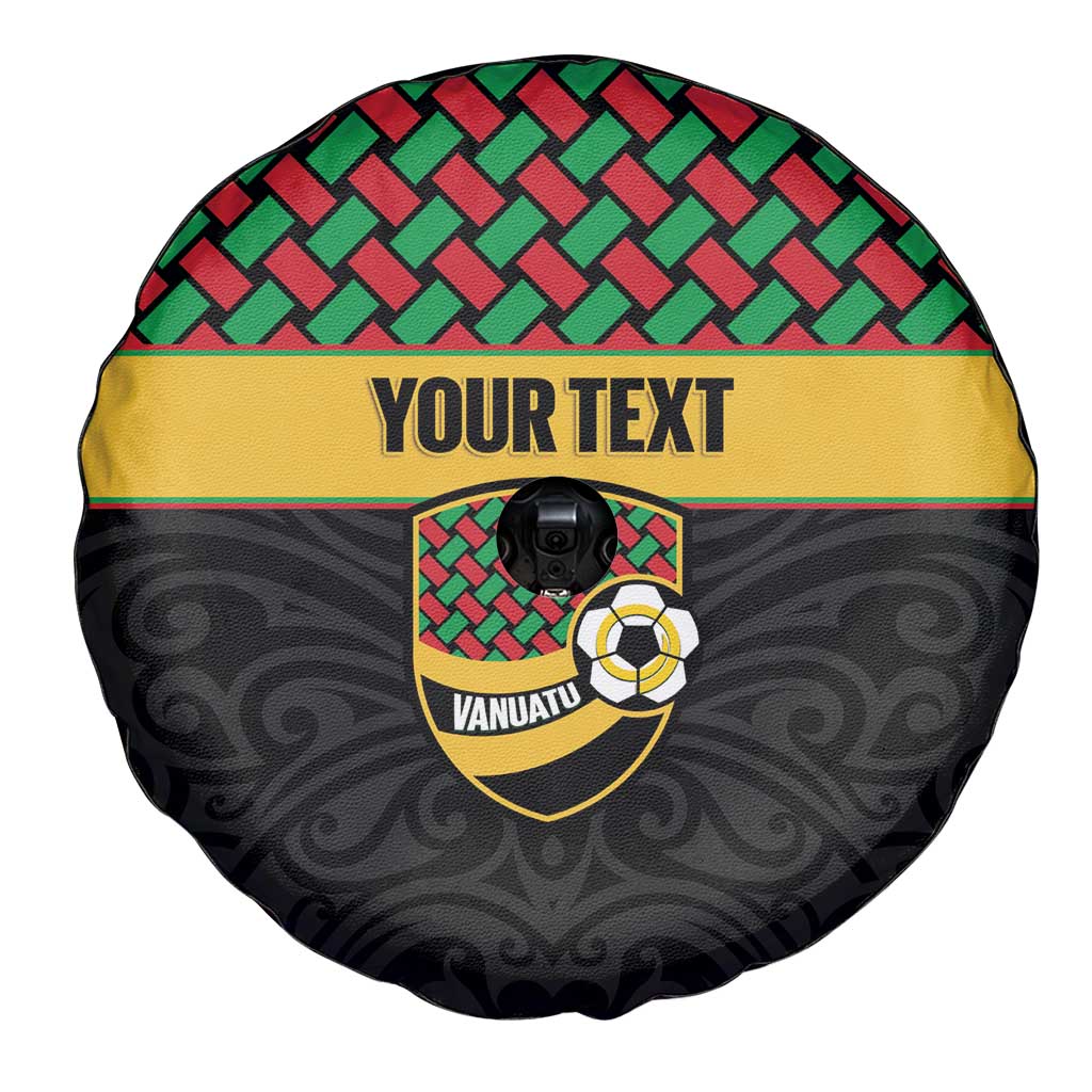 Vanuatu Football Custom Spare Tire Cover Go Chiefs Basket-weave Pattern