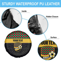 Vanuatu Football Custom Spare Tire Cover Go Chiefs Basket-weave Pattern