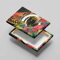 Vanuatu Boar Tusk Yumi Yumi Yumi Canvas Wall Art Independens Dei Long God Yumi Stanap