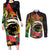 Vanuatu Boar Tusk Yumi Yumi Yumi Couples Matching Long Sleeve Bodycon Dress and Long Sleeve Button Shirt Independens Dei Long God Yumi Stanap