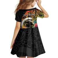 Vanuatu Boar Tusk Yumi Yumi Yumi Kid Short Sleeve Dress Independens Dei Long God Yumi Stanap