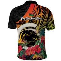 Vanuatu Boar Tusk Yumi Yumi Yumi Polo Shirt Independens Dei Long God Yumi Stanap