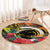 Vanuatu Boar Tusk Yumi Yumi Yumi Round Carpet Independens Dei Long God Yumi Stanap