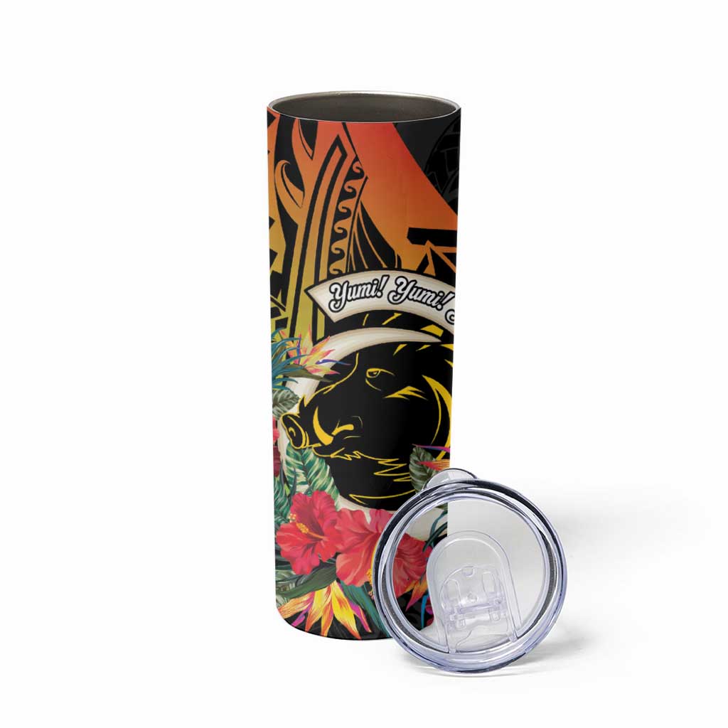 Vanuatu Boar Tusk Yumi Yumi Yumi Skinny Tumbler Independens Dei Long God Yumi Stanap