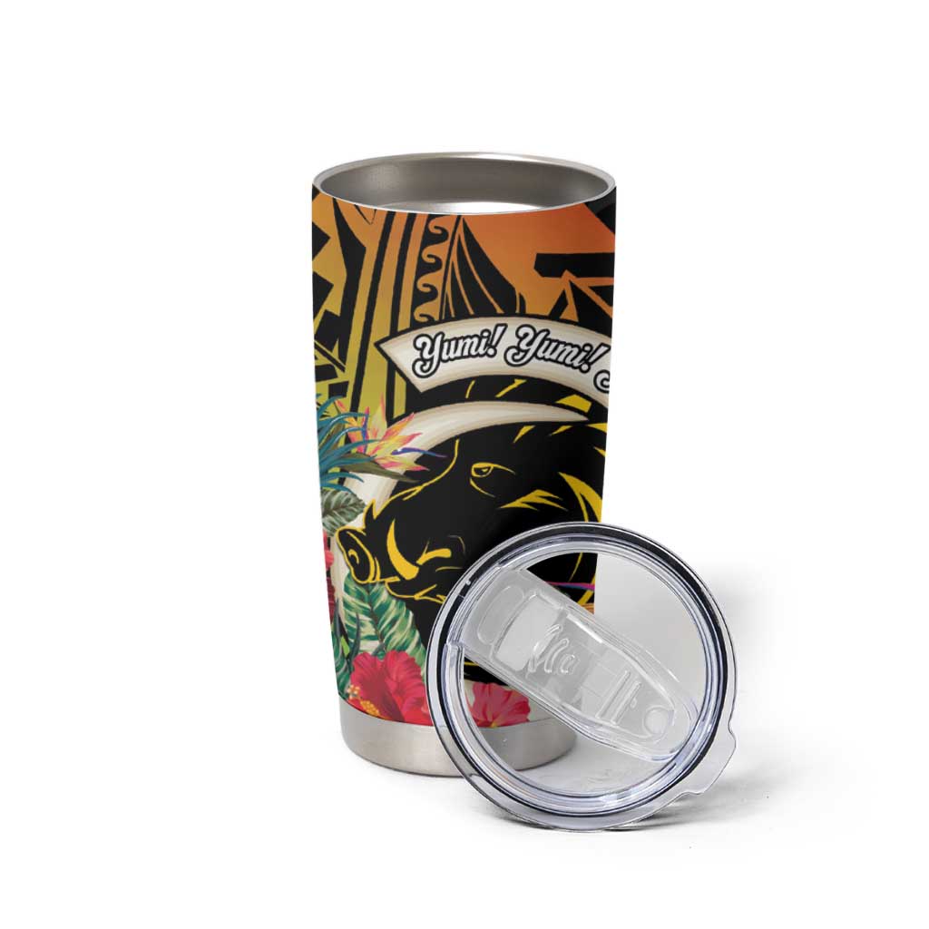 Vanuatu Boar Tusk Yumi Yumi Yumi Tumbler Cup Independens Dei Long God Yumi Stanap