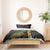 Vanuatu Sand Drawing Turtle Bedding Set Happy Independence Day