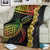 Vanuatu Sand Drawing Turtle Blanket Happy Independence Day