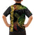 Vanuatu Sand Drawing Turtle Family Matching Puletasi and Hawaiian Shirt Happy Independence Day