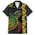 Vanuatu Sand Drawing Turtle Family Matching Puletasi and Hawaiian Shirt Happy Independence Day