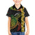 Vanuatu Sand Drawing Turtle Family Matching Puletasi and Hawaiian Shirt Happy Independence Day