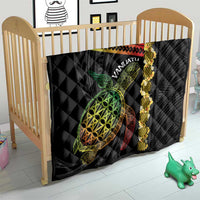 Vanuatu Sand Drawing Turtle Quilt Happy Independence Day