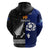 New Zealand and Scotland Rugby Hoodie All Black Maori With Thistle Together LT14 - Polynesian Pride