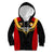 Papua New Guinea Rugby Kid Hoodie Port Moresby Vipers PNG Polynesian Pattern LT14 Hoodie Black - Polynesian Pride