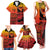 Personalised Ia Ora Na Marquesas Islands Family Matching Tank Maxi Dress and Hawaiian Shirt Mata Tiki Marquesan Tattoo LT14 - Polynesian Pride