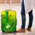 Kia Orana Cook Islands Luggage Cover Kuki Airani Tattoo Pattern With Sea Turtle LT14 Green - Polynesian Pride