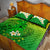 Kia Orana Cook Islands Quilt Bed Set Kuki Airani Tattoo Pattern With Sea Turtle LT14 - Polynesian Pride