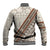 Bula Fiji Baseball Jacket Fijian Masi Tapa Cloth Vintage Vibes LT14 - Polynesian Pride