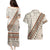 Bula Fiji Couples Matching Puletasi and Hawaiian Shirt Fijian Masi Tapa Cloth Vintage Vibes LT14 - Polynesian Pride