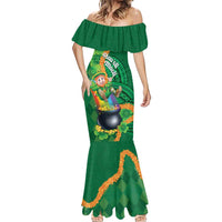 St Patrick's Day Hawaii Mermaid Dress Hauoli Maoli Funny Shaka Leprechaun LT14 - Polynesian Pride