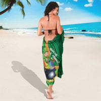 St Patrick's Day Hawaii Sarong Hauoli Maoli Funny Shaka Leprechaun