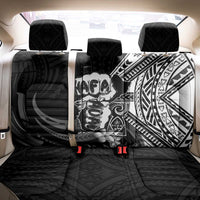 Hafa Adai Guam Discovery Day Back Car Seat Cover Chamorro Latte Stone Hand Black Version
