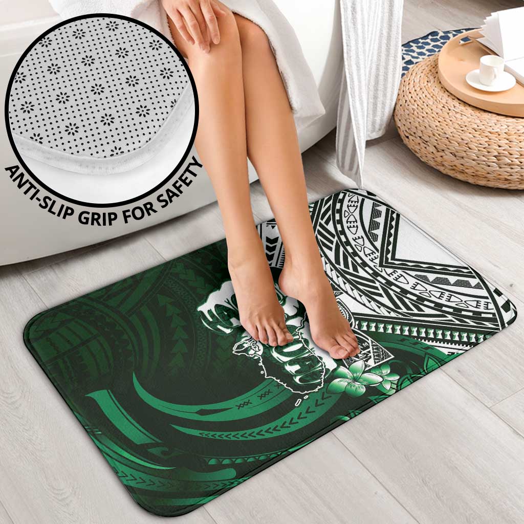 Hafa Adai Guam Discovery Day Bathroom Set Chamorro Latte Stone Hand Green Version